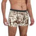 thumbnail image 4 of Cauagu Western Desert Cowboys2 Print Boxer Briefs for Men,Comfortable Breathable Men's Underwear Moisture Wicking Underpants -XX-Large, 4 of 8