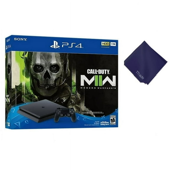 New TTrade PlayStation 4 Slim 1TB - COD Modern Warfare II Limited Edition Gaming Bundle - HDMI, Controller, 1TB HDD