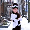 thumbnail image 4 of Swak Girls Hat,Scarf & Glove Set-Kids Cold Weather Winter Accessories-Childrens 3 Pc Beanie Set-Big Girls Hat Scarves & Glove, 4 of 5
