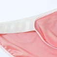thumbnail image 5 of TANBOM Men's Comfortable Triangle Thong Nylon Underwear Black/Red XL 2-Pack, 5 of 6
