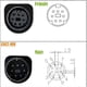 thumbnail image 4 of 2025 new style high quality 1.8m Mini DIN 7 Pin S-Video Cable Straight Male to, 4 of 5