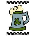 thumbnail image 2 of CafePress - Irish Beer Mug - Large Beach Towel, Soft 30"x60" Towel with Unique Design, 2 of 3