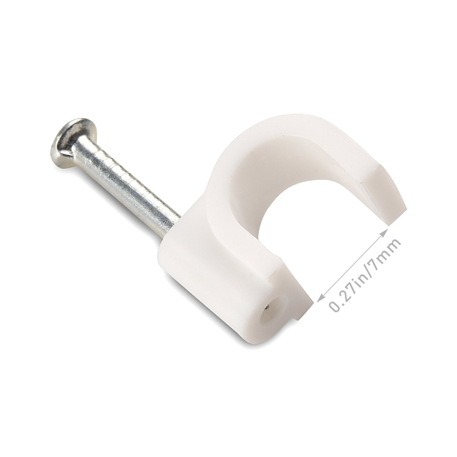 Cable Matters (200-Pack) Nail-In Cable Clips - Walmart.com