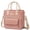 Deep Pink-Small 11L, variant on Deluxe Insulated Lunch Box Bag Women - Leakproof Waterproof Cooler With Multi Pockets Removable Strap For Work Picnic Teacher Mothers Day Christmas Birthday Gifts