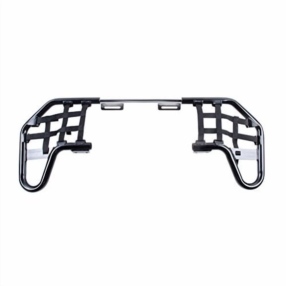 Tusk Comp Series Nerf Bars Black with Black Webbing for 2004-2013 Yamaha Raptor 350
