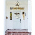 thumbnail image 2 of Find The Blessing Front Door Sign Funny Wreaths Hanging Wooden Plaque Decoration Round Rustic Wood Farmhouse Porch Decor for Home Front Door Decor, 12 x 12 Inch, 2 of 5