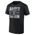 thumbnail image 2 of Men's Black Las Vegas Raiders Hometown Collection Prime Time T-Shirt, 2 of 3