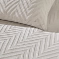 thumbnail image 3 of The Linen Yard Housse de Couette à Chevrons Tuftés Ensemble, 3 of 3