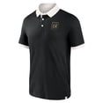 thumbnail image 2 of Men's Fanatics Black LAFC Second Period Polo Shirt, 2 of 3
