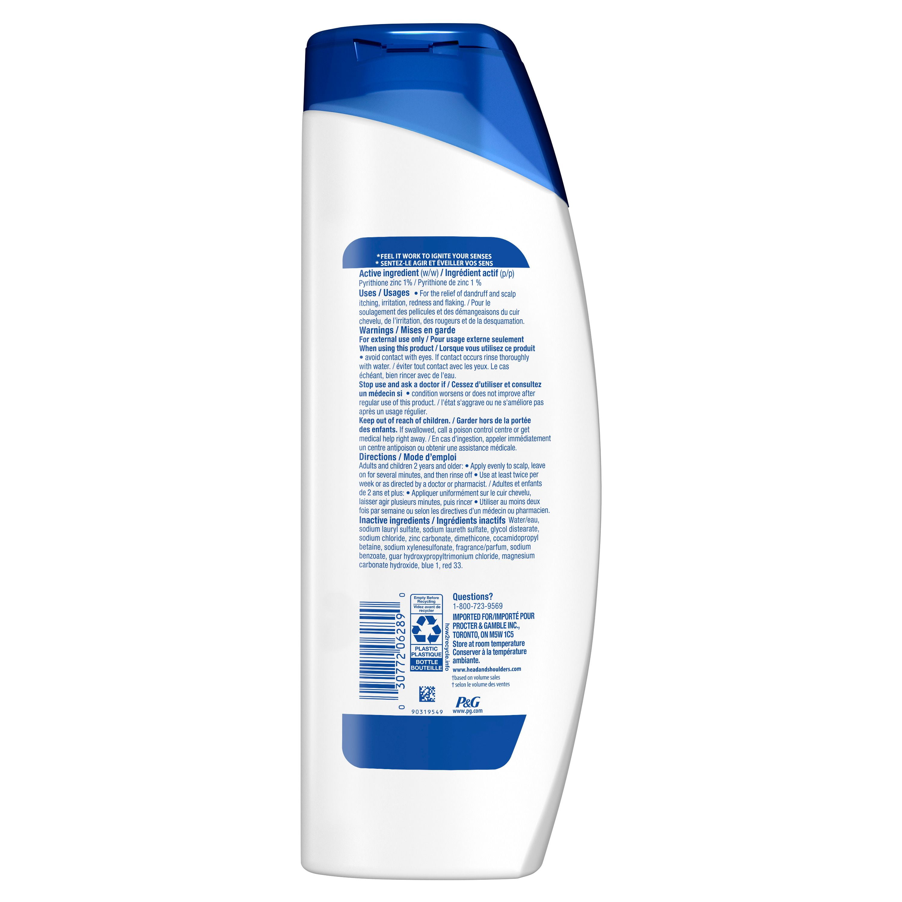 Head & Shoulders Classic Clean 2-in-1 Anti-Dandruff Shampoo + Conditioner, 370ML