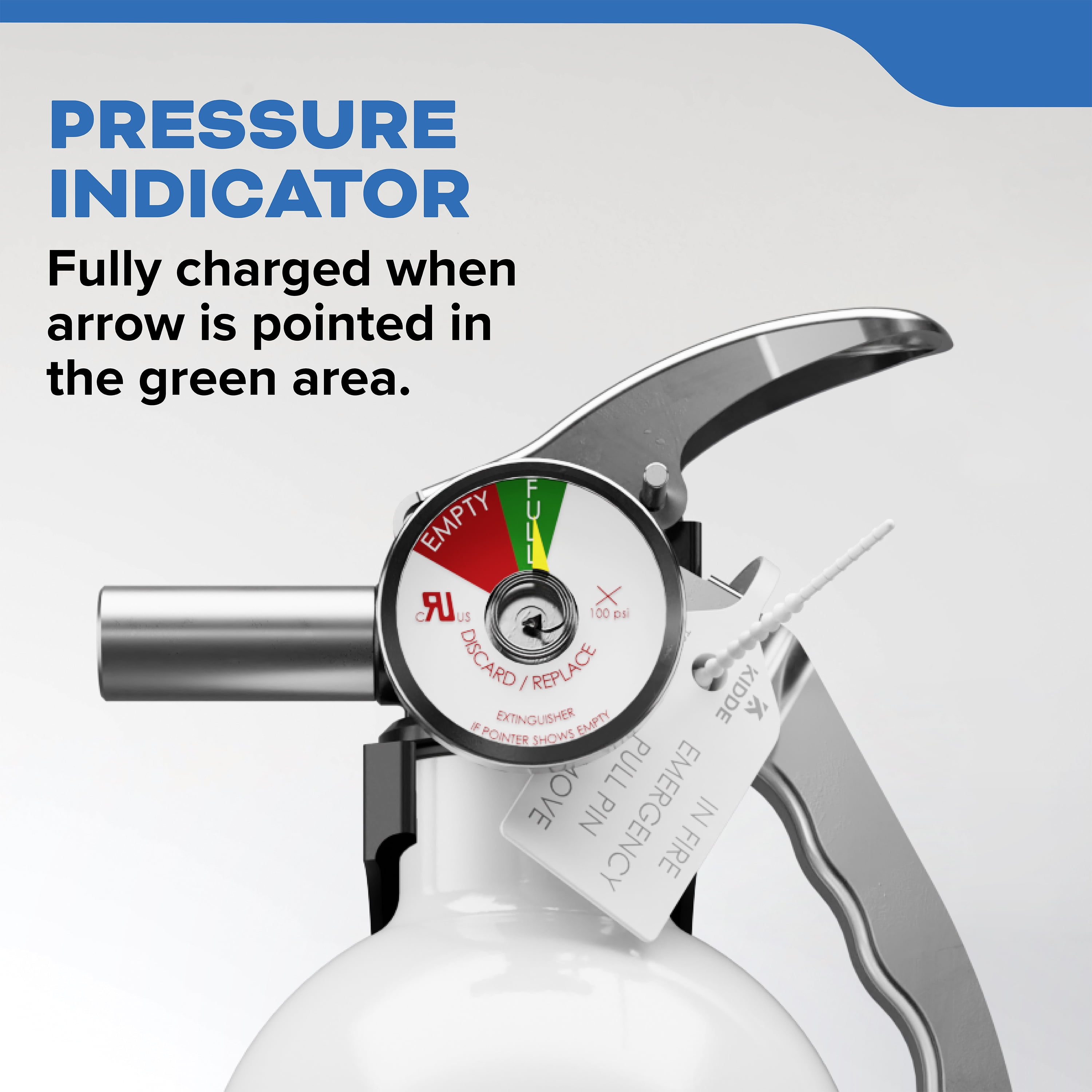 Kidde Fire Extinguisher for Boats, Single-Use 10BC