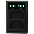 thumbnail image 3 of Micro/Type‑C Dual Port Camera Dual Display Dual Dock Charger for LP‑E6/E6N Camera Battery, 3 of 8