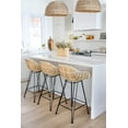 thumbnail image 1 of COLETTE RATTAN COUNTER STOOL, 1 of 2