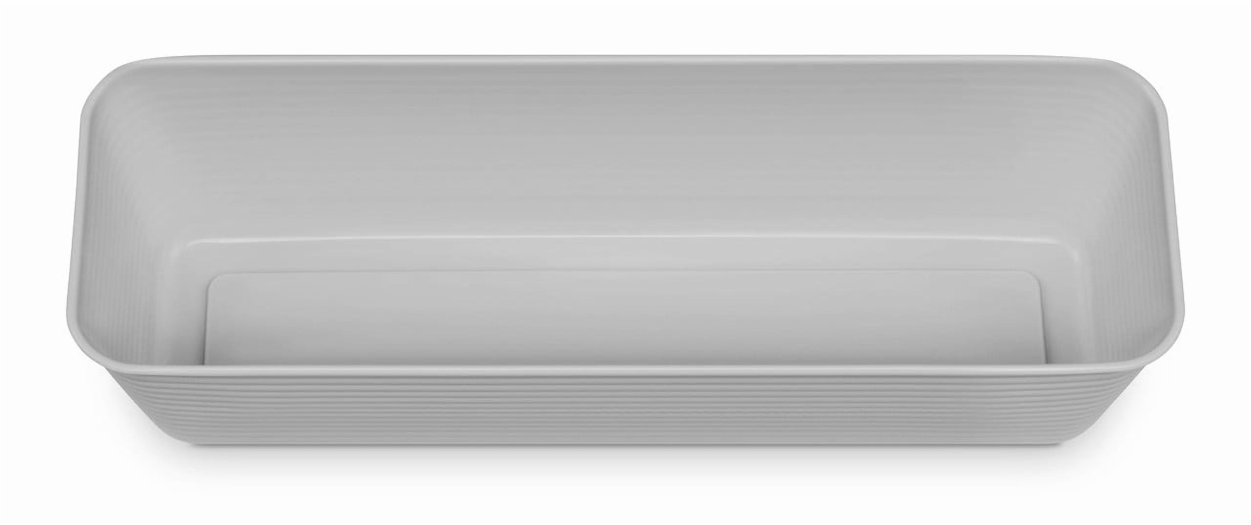 Whitmor Long Alloy Storage Trays 8 Pack - Space-Saving and Durable Closet Organizers