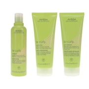 Aveda Be Curly Shampoo 8.5 oz, Be Curly Conditioner 6.7 oz, & Be Curly Curl Enhancer 6.7 oz Combo Pack
