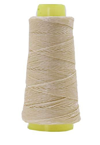 Gardening Crafting Sail Repair Lacing Cord String from Wax Polyester for Cable Tie Natural Mandala Crafts Whipping Twine 