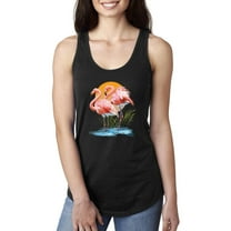 NIB - Women's Racerback Tank Top - Flamingo