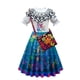 thumbnail image 1 of Disney Mirabel Princess Dress Suit Charm for Girls Cosplay Carnival Birthday Party Children Encanto Costume and Bag7-8T (140) Gao Jinjia LED, 1 of 2