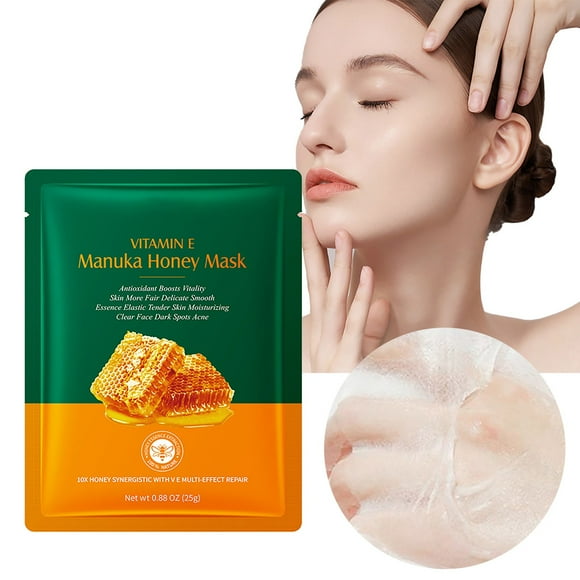 Skin Exfoliation Skin Detox Full Face Facial Sheet Sensitive Soothing Anti Nourishing Cleansing Face Natural Spa Facial for Women Men 1ml Pore Care Face Masks Skincare Natural Skincare Flash Sale