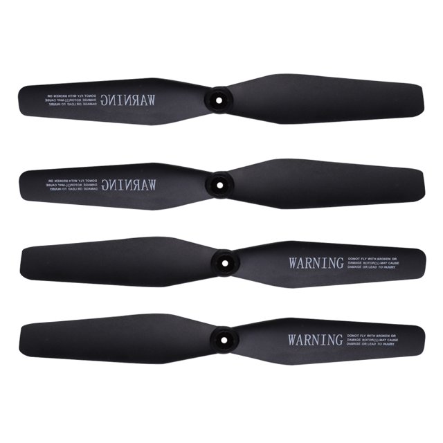 Syma X5HW X5HC Hélices Repuestos Pala principal Props negro 8PCS JShteea El nuevo