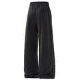 thumbnail image 4 of Rexolia Mens Packable Rain Pants Waterproof Windproof Lightweight Overpants Half Leg button Hiking Fishing Outdoor Black XL, 4 of 6