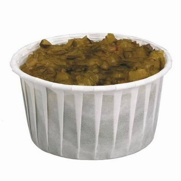 Solo Cup SCC 450 Paper Pleated Souffl 3.5 Oz - 50-100