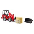 thumbnail image 4 of Bruder : Schaeffer Loader 2034 With Bale Gripper & Bale Scale 1:16, 4 of 5