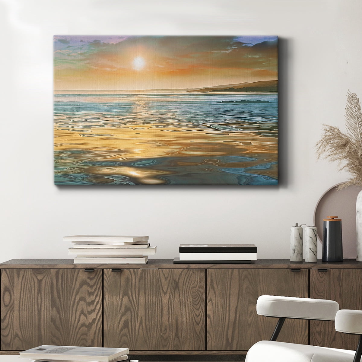 Wexford Home Evening Calm Premium Gallery Wrapped Canvas, 18" x 27" - Ready to Hang