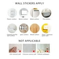 thumbnail image 5 of Removable Green Plant Wall Decals, DIY Hanging Potted Shelf Peel and Stick Wall Art, 16x24 Inch, for Nursery Ki-ds Room Home Decor, Self-Adhesive PVC Vinyl Stickers, 5 of 8