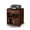 Royal Cherry, variant on Pemberly Row Modern / Contemporary Printer Cart in Chocolate
