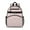 Pink Cow Strawberry, variant on Light Blue Cow Coffee Pattern Backpack for School,Cute School Bag,Schoolbag with Adjustable Shoulder Straps & Padded Back,15.25"x11.5"x5.25"