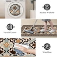 thumbnail image 4 of TECHVIDA Kitchen Rugs 3 Piece,Kitchen Mats for Floor, Non-Slip Machine Washable Rugs, Boho Farmhouse Hallway Doormat for Holiday, 4 of 9