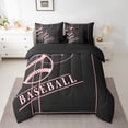 thumbnail image 2 of YST Kids Baseball Bedding Comforter Set, 7pcs Sport Game Comforter Set, Full, 2 of 4