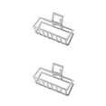 thumbnail image 2 of maskred Fashion Claw Clips Large Simple Style Handy Simple Style Sturdy Exquisite Accessories Barrettes for Women White/Rectangle 2Set, 2 of 6