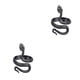 thumbnail image 4 of Guardurnaity Anillos geniales, regalo exagerado, anillo de moda, accesorios de estilo Punk, joyería para hombres, fiesta de verano, vacaciones, suministro Serpiente negra 2piezas Guardurnaity CBP267046, 4 of 6