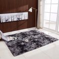 thumbnail image 1 of Yeacher Ultra Soft Tie-Dye Style Gradient Color Carpet Floor Bedroom Mat Rectangle Shape Fluffy Rug for Living Room Bedroom Balcony Hallway Mat, 1 of 8