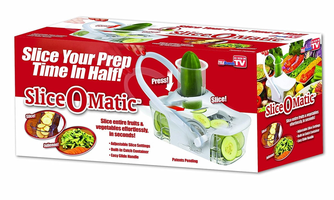 Telebrands SliceOMatic Fruits and Vegetables Slicer