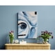 thumbnail image 3 of Cuadro decorativo Ecléctico Blue & Golden Rose 90cm x 54cm, 3 of 3