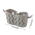 thumbnail image 3 of Advancent Estante para fregadero, esponja para jabón, escurridor de tela, cesta de almacenamiento, bolsa, soporte para grifo, soporte ajustable para Organizadores de utensilios de cocina gris Advancent HA8568-03, 3 of 6