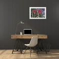 thumbnail image 3 of Strube, Ling 24x17 White Modern Wood Framed Museum Art Print Titled - Holy Hock II, 3 of 4