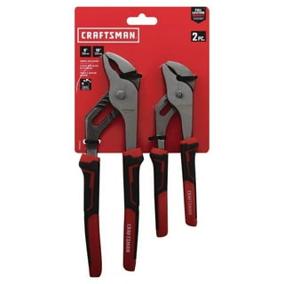 Craftsman 8 in. Drop Forged Steel 6-in-1 Long Nose Pliers Black/Red 
