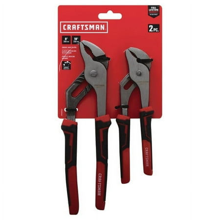 UPC: 0885911578066 | CRAFTSMAN Pliers 8 & 10 2Piece Groove Joint Set (CMHT82547) 2 piece Pliers(2 pack)