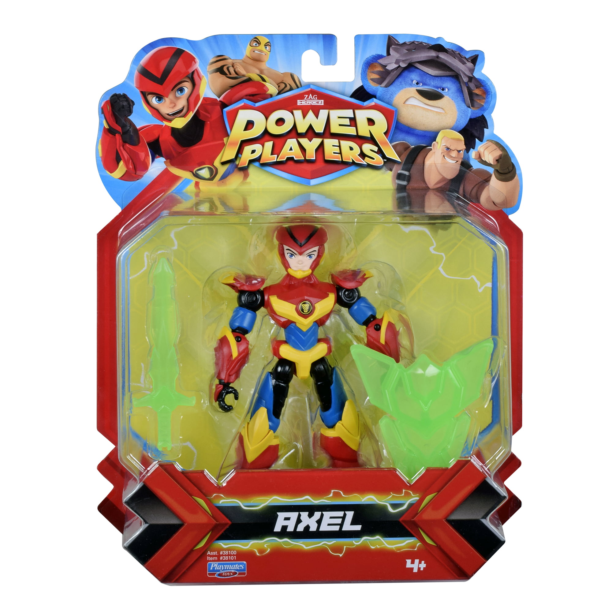 Power Players Axel's Motorcycle With Axel Action Figure Ages 4 and up for sale online 