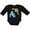 AB-Black, variant on Inktastic Sea Turtles Swimming Together Boys or Girls Long Sleeve Baby Bodysuit