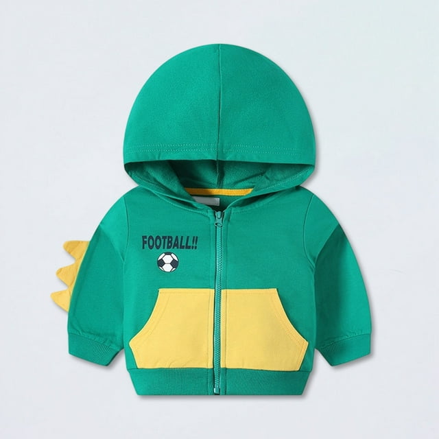 Chandails à Capuchon & Chandails en Molleton pour Garçons, Veste à Capuche Zippée Imprimée 3D pour Automne Hiver, Vêtements Décontractés pour Tout-Petits