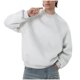 thumbnail image 2 of pstuiky camisas de manga larga para hombre, Blusas y sudaderas casuales de manga larga y cuello redondo de color liso para hombre Tops de hombre l, 2 of 9