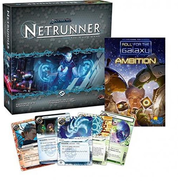 Android Netrunner The Card Game With Roll For The Galaxy Ambition Board Game Walmart Com Walmart Com