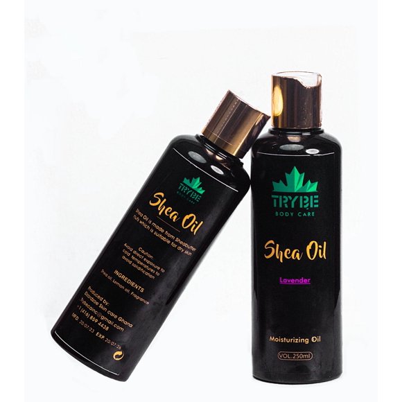 TRYBE Shea Moisturizing Oil, 250 ml./8.5 oz.