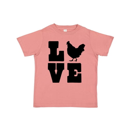 

Inktastic Love Chickens Gift Toddler Boy or Toddler Girl T-Shirt