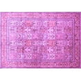 thumbnail image 1 of Ahgly Company Indoor Rectangle Persian Purple Traditional Area Rugs, 4' x 6', 1 of 4